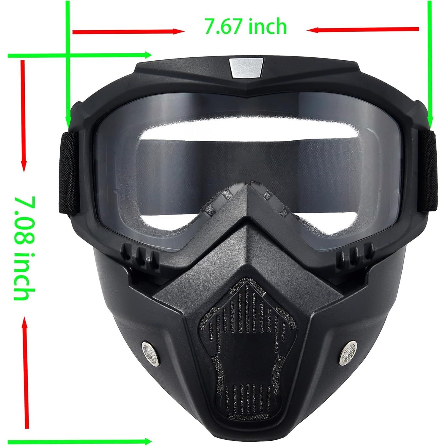 Tactical Skeleton Paintball Mask with Skull Design for Airsoft and Cosplay
