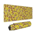 thumbnail image 2 of Pofeuu Chicken Cartoon Print Desk Mat for Keyboard and Mouse，Computer Desk Matt for Desktop，Large Mouse Pad for Desk，Desk Pads on Top of Desks 12x31.5in, 2 of 8