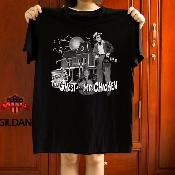 The Ghost And Mr Chicken Funny Don Knotts Retro 60s Comedy Horror Graphic,for unisex up to 5XL