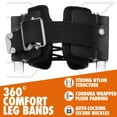 thumbnail image 3 of Sur-Pro Premium Magnesium Walking Stilts, Double Sided, Size 26-40In, 360° Comfort Leg Bands, 3 of 3