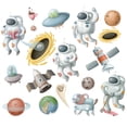 thumbnail image 4 of Vinil Decorativo Infantil Astronauta Cohete Nave Niño ó Bebe Dara Baby Syene VinDe249, 4 of 5