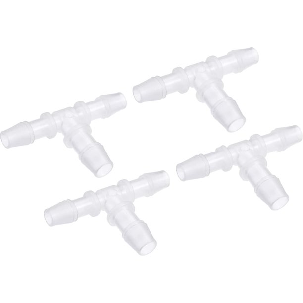 Paquete de 4 accesorios para manguera YONGSHENG conectores de plástico en T 8x10x8mm