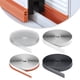 thumbnail image 5 of Franja de sellado para ventana corrediza Franja de sellado de hueco de puerta de aleación de aluminio para hermeticidad contra el viento, 5 of 7