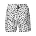 thumbnail image 5 of Rocae Nautical Themed Simple Anchors for Men's Swim Trunks Quick Dry With Two Side Pockets and One Lined Patch PocketXX-Large, 5 of 9