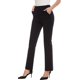 thumbnail image 3 of Pantalones de vestir elásticos con corte de bota para mujer, 3 of 5