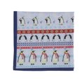thumbnail image 1 of bar III Mens Penguin Pocket Square, Blue, One Size, 1 of 2