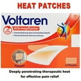 Voltaren DrugFree Heat Patch Effective Pain Relief (4 x Topical Heat