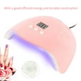 thumbnail image 5 of Ghojet 54W Professional Nail Dryer Gel Polish Light with 3 Timer Setting, UV Nail Light Nail Polish Curing Gel LED Dryer, Professional Nail Art Tools with Automatic Sensor, LCD Display, 5 of 10