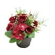 thumbnail image 2 of Decoración del hogar, decoración de habitaciones, decoración de paredes, decoración de plantas verdes simuladas, plantas en macetas pequeñas, flores de plástico, flores artificiales, arreglos florales, 2 of 6