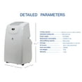 thumbnail image 2 of Aire Max 9000 BTU (14000 BTU ASHRAE) Portable Air Conditioner with Remote Control, Up to 500 Sq. ft., APE514C, 2 of 13