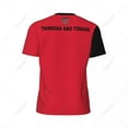 thumbnail image 4 of Exclusive design Trinidad And Tobago Flag Grain 3D Printed Men For Running Bike Soccer Tennis Fitness Sports tshirt Mesh T-shirt, 4 of 16