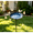 Blue, variant on Glazed Ceramic Pollinator Waterer With Stake Floral Butterfly Feeder Outdoor Garden Bird Bath Yard Ornament For Patio Backyard Garden Decor