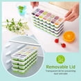thumbnail image 1 of TIMIFIS Ice Trays 4Pack Easy-Release Flexible Spill-Resist Removable Lid Kitchen Gadgets, 1 of 8