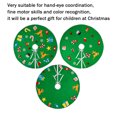 thumbnail image 4 of Falda para árbol de Navidad Juguetes para niños Decoración navideña Fieltro No tejido Falda para árbol artesanal, Falda para árbol de Navidad A AweSitey HA000994-01, 4 of 7