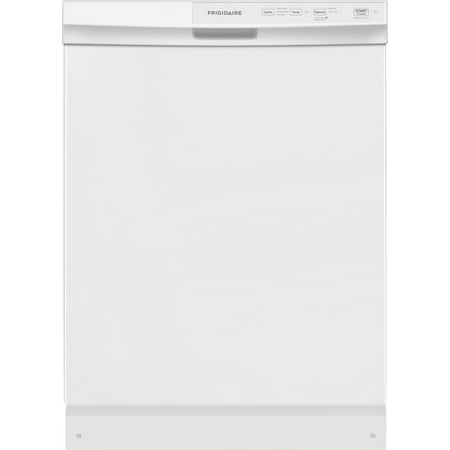 Frigidaire FFCD2413UW 24 Built-in Dishwasher with 3 Wash Cycles 14 Place Settings and Energy Star Certified in White