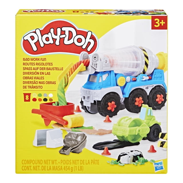 Set de Juego Hasbro Play Doh Diversión en las Obras Viales