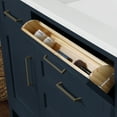 thumbnail image 6 of Ove Decors Tahoe II 60 W x 21" D Freestanding Bathroom Vanity with Single Sink, Midnight Blue, 6 of 28