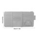 thumbnail image 5 of Kenally Bolsa para parasol de coche, tarjeta, gafas de sol, bolsa con cremallera, funda de soporte de almacenamiento para teléfono móvil, organizador Automoción decorativa y accesorios Gris Kenally VI015250-02B, 5 of 6