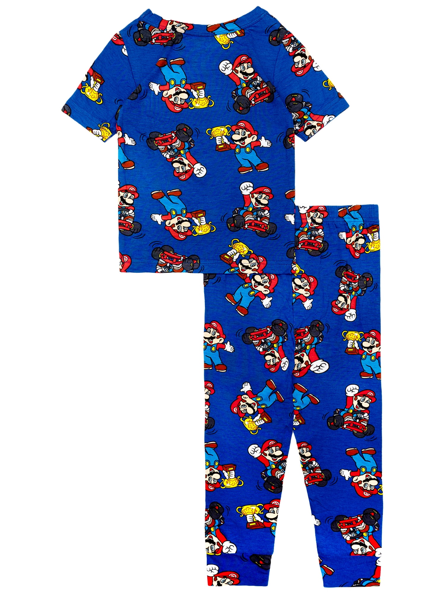 Character Toddler Boy Short Sleeve Top and Pant Pajama Set, 2-Piece, Sizes 2T-4T