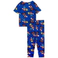 thumbnail image 2 of Character Toddler Boy Short Sleeve Top and Pant Pajama Set, 2-Piece, Sizes 2T-4T, 2 of 2