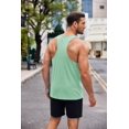 thumbnail image 3 of COOFANDY Men's 3 Pack Tank Tops Cotton Performance Sleeveless Casual Classic T Shirts, 3 of 6