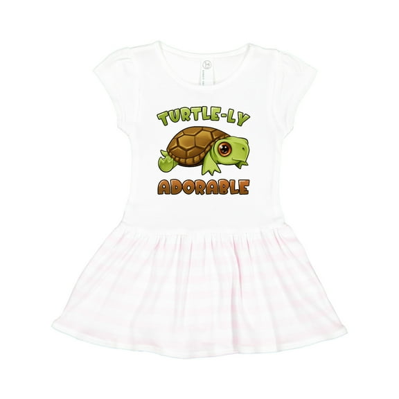 Inktastic Turtle-ly Adorable Cute Turtle Girls Toddler Dress