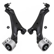 AutoShack Front Lower Control Arms and Ball Joints Assembly Set of 2 Driver Passenger Side Replacement for 2010-2015 2016 2017 Chevrolet Equinox 2010-2017 GMC Terrain 2.4L 3.0L 3.6L V6 4WD AWD FWD