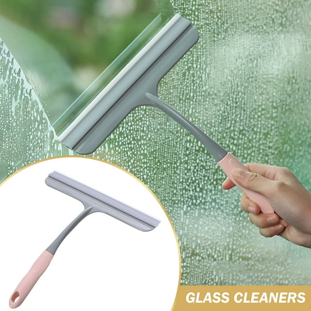 Home Cleaning Tools for Glass Window Tile and Bathroom – -Purpose Scraper and Brush for Car Kitchen Floor Wall Cleaning