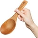 thumbnail image 4 of 4 cucharas de madera de 21,5 cm, paleta de arroz de madera, cuchara versátil para servir, antiadherente, para cocinar al calor, 4 of 4