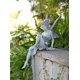 thumbnail image 3 of Garden Figurines Sitting Elves 22cm Angel Statue Garden Figurines Fairy Statue Garden Decoration, 3 of 5