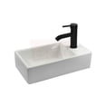 thumbnail image 1 of Esatto® Kit Mini Grand N Paquete De Precio Mejorado Con Lavabo Llave Negra Y Desagües ESATTO LAVABO PARA BAÑO, 1 of 4