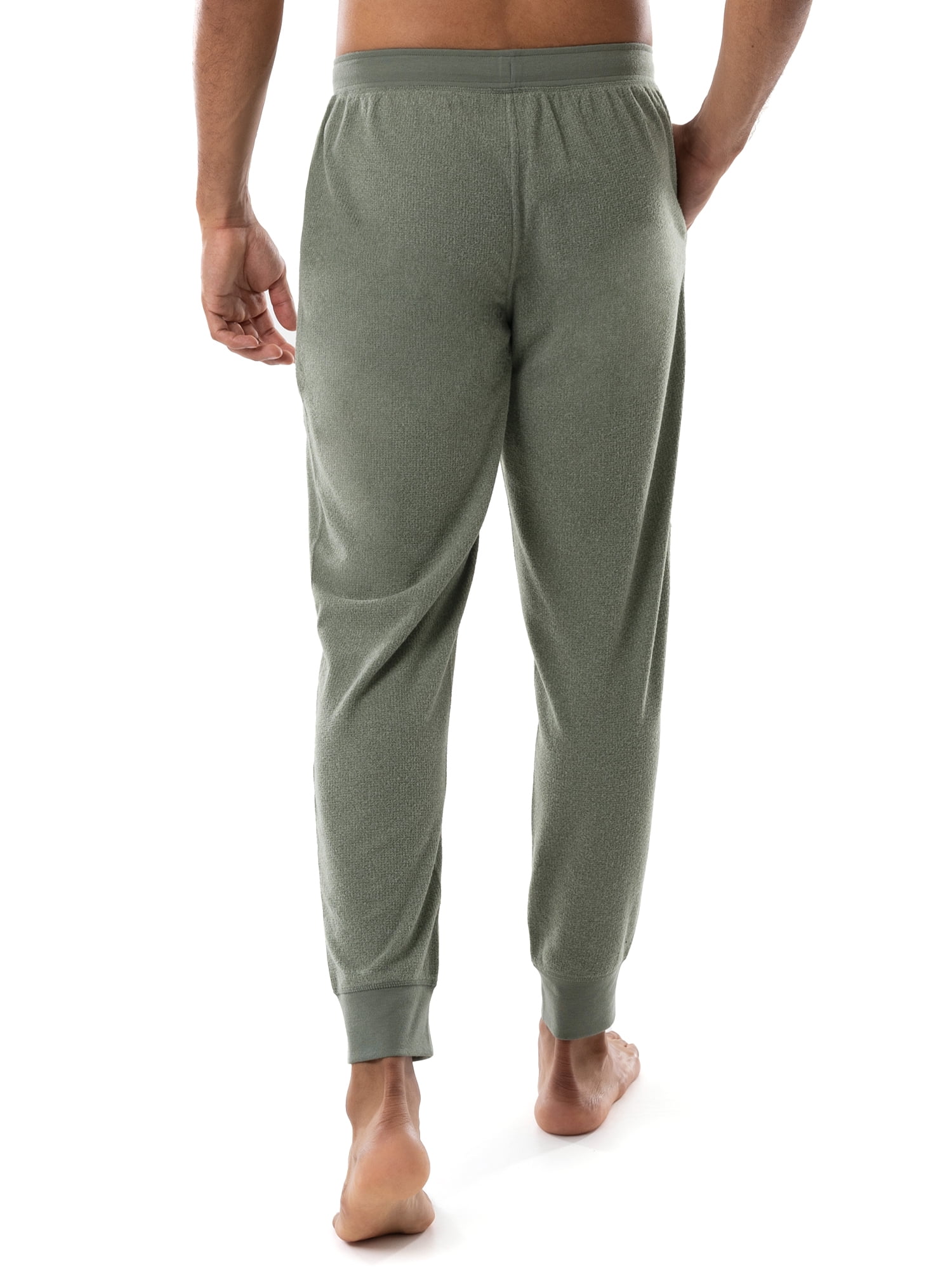 George Men s Waffle Jogger Sleep Pant Walmart