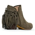 thumbnail image 3 of J. Adams Bailey Low Heel Fringe Ankle Boot, 3 of 4