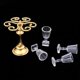 thumbnail image 4 of Estante de Copa en Miniatura de 1/12 con Goglets, Diseño , para Adornos de Decoración de , Juego de S Zulema Estante de copas de vino en miniatura, 4 of 8