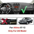 thumbnail image 2 of For Nissan Altima 2007 2008 2009 2010-2012 Dash Mat Dashboard Cover Dashmat US, 2 of 9