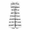 thumbnail image 5 of ZyeKqe Women Nightgowns Sleeveless Sleep Shirts Crewneck Pleated Tank Pajamas Dress Soft Comfy Night Shirts Loungewear, 5 of 7