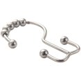thumbnail image 4 of Rustproof Metal Double Sliding Shower Hooks For Bathroom Shower Rod Curtains Afortunado Sencillez, 4 of 5