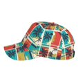 thumbnail image 5 of Balery Baseball Cap Adjustable Size for Running Workouts and Outdoor Activities All Seasons Dad Hat(Colorful Hawaii Palms), 5 of 9