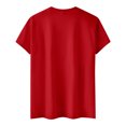 thumbnail image 3 of Pop cazadora para niña Demon Hunters Graphic Round-Neck Short Sleeve T Shirt For Kids Youth Fashion Tee With Cartoon Print Design Soft Blend Top For Children （Red）, 3 of 3