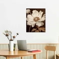 thumbnail image 2 of PRATYUS Canvas Wall Art Picture 16x20in for Living Room Bedroom Fall Decor White Flowers 16x20in, 2 of 3