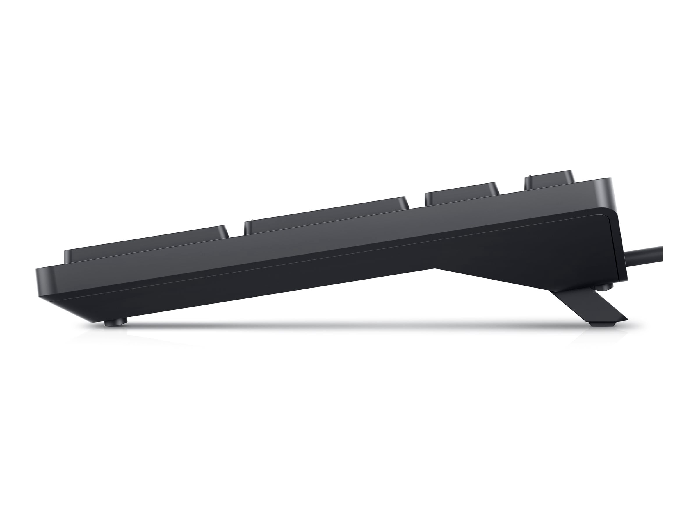 Dell Wired Collaboration Keyboard - KB525C - Cable Connectivity - Full-size - USB Type C, USB Type A Interface - 15 Hot Key(s) - Screen Sharing, CoPilot, Video On/Off, Chat, Collaboration, Micropho...