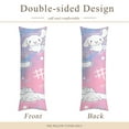 thumbnail image 2 of Hello Kitty Anime Body Pillow Cover Ultra Soft Microfiber Pillowcases with Hidden Zipper Closure 20x54inch, 2 of 5