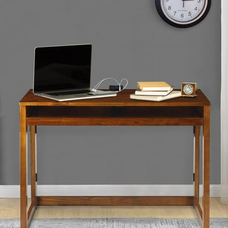UPC: 0030159533449 | Casual Home Folding Desk With Pull-Out & USB Port