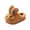 Brown, variant on Jamicy Kids Toddler Slippers for Boys Girls Cute Bunny House Shoes Non Slip Warm Soft Winter Fuzzy Indoor Bedroom Slipper