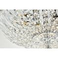 thumbnail image 5 of Tranquil 6 Light Chrome Transitional Flush Mount Clear Royal Cut Crystal, 5 of 7