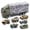Military Convoy (With 6 Alloy Cars), variant on Esaierr Toddler Boys Military Vehicle Car Truck Toys for Kids Boys Car Toys Military Educational Toys Car Simulation Cargo Car Alloy Military Car Cargo Car with Sound Light Story Toys for 3-6Y