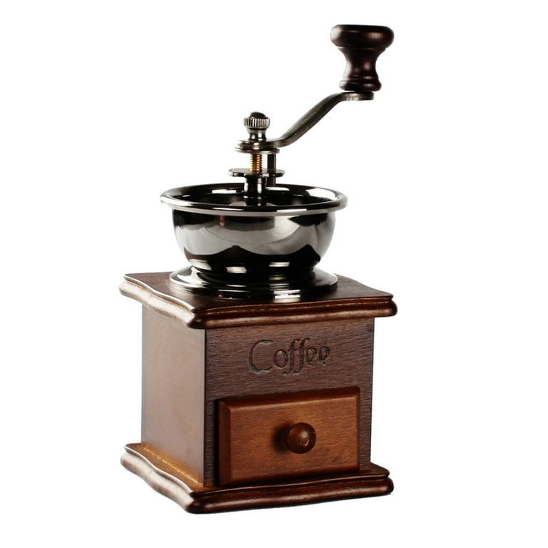  Coffee Mill Grinder - Manual Coffee Grinder with Adjustable  Gear Setting and Ceramic Conical Burr,Hand Mill Grinder for Home Use and  Travel : Home & Kitchen