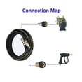 thumbnail image 3 of Enhanced Efficiency Companion, Quick Connect Kit, Universal Gun Hose Pump Connection, Working Pressure 5000 Psi For Unmatched Cleaning Flexibility, 3 of 3