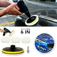 thumbnail image 3 of 5Pcs 6 Inch Wool Polishing Pads Kit For Car Polisher Drill Buffing Wheel Mop Automotive Detailing Furniture Glass Stainless Steel, 3 of 10