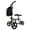 Black, variant on Vive Mobility Knee Scooter Walker - Steerable Scooter for Broken Leg, Foot, Ankle, Black